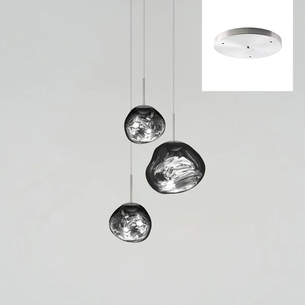 Lampada a sospensione Multi Lava Rotonda
