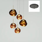 Lampada a sospensione Multi Lava Rotonda