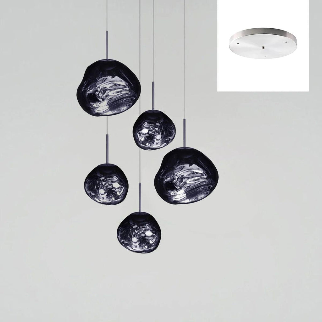 Lampada a sospensione Multi Lava Rotonda