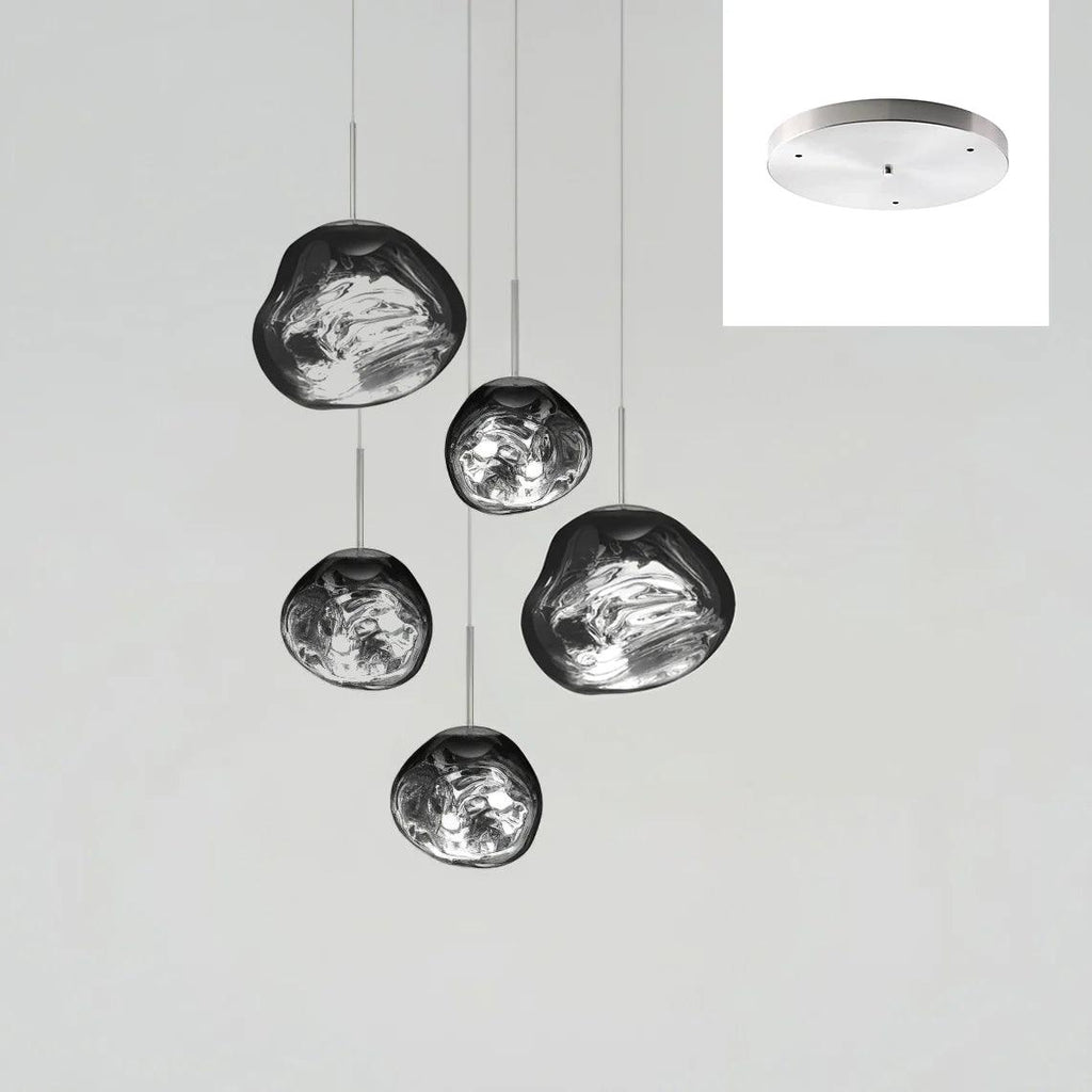 Lampada a sospensione Multi Lava Rotonda