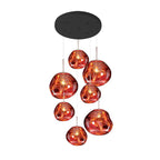 Lampada a sospensione Multi Lava Rotonda