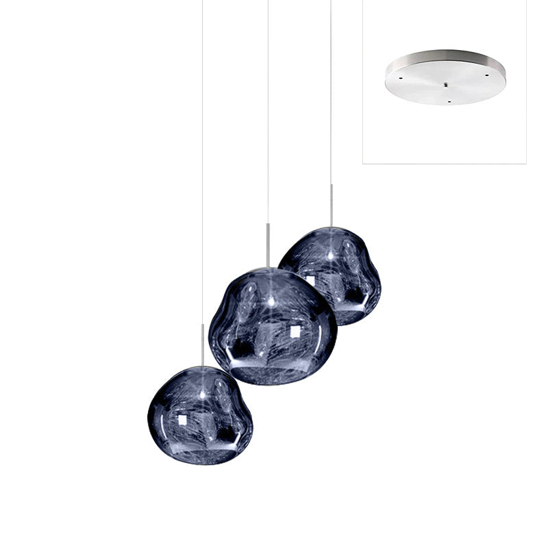 Lampada a sospensione Multi Lava Rotonda