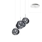 Lampada a sospensione Multi Lava Rotonda