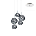 Lampada a sospensione Multi Lava Rotonda