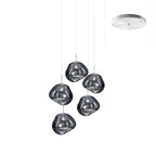 Lampada a sospensione Multi Lava Rotonda