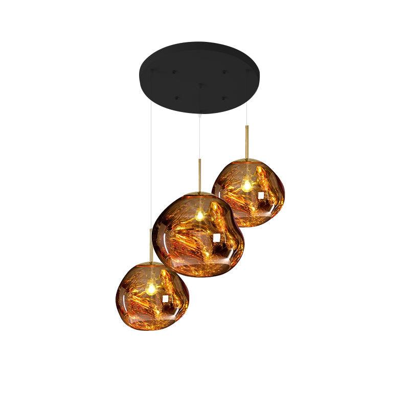 Lampada a sospensione Multi Lava Rotonda