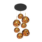 Lampada a sospensione multi-flame | Design scultoreo Melt