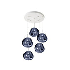 Lampada a sospensione multi-flame | Design scultoreo Melt