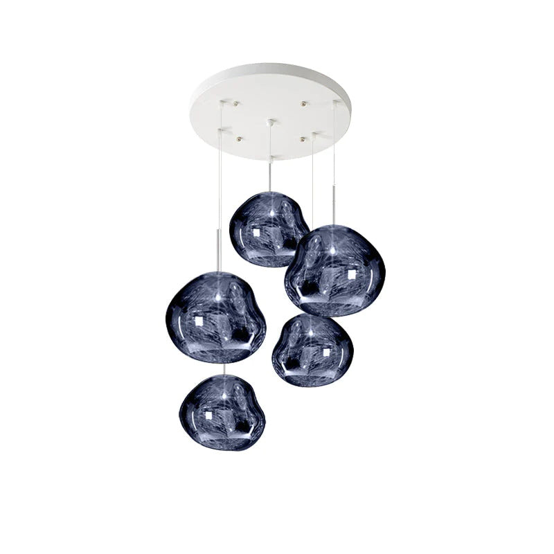 Lampada a sospensione multi-flame | Design scultoreo Melt