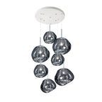 Lampada a sospensione multi-flame | Design scultoreo Melt
