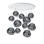 Lampada a sospensione multi-flame | Design scultoreo Melt