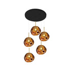Lampada a sospensione Multi Lava Rotonda