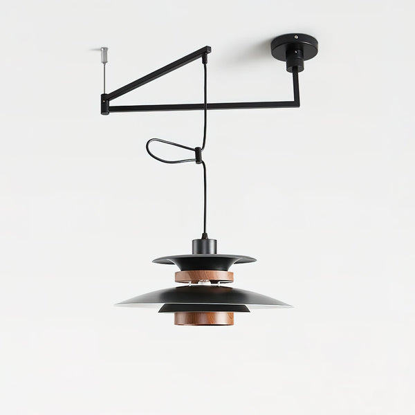 Lampada a Sospensione Mercero con Braccio Oscillante, Perfetta per Ogni Ambiente della Casa