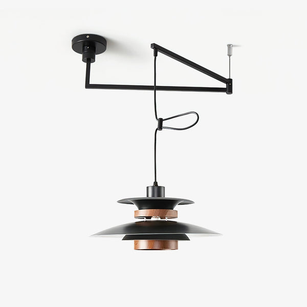 Lampada a Sospensione Mercero con Braccio Oscillante, Perfetta per Ogni Ambiente della Casa