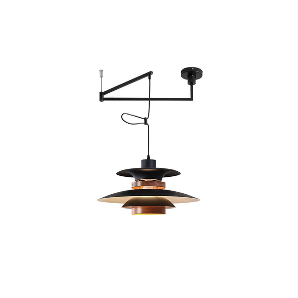 Lampada a Sospensione Mercero con Braccio Oscillante, Perfetta per Ogni Ambiente della Casa