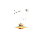 Lampada a Sospensione Mercero con Braccio Oscillante, Perfetta per Ogni Ambiente della Casa