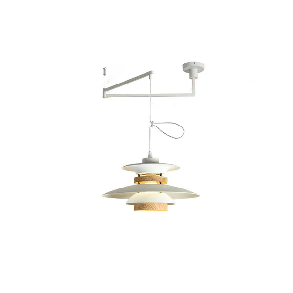 Lampada a Sospensione Mercero con Braccio Oscillante, Perfetta per Ogni Ambiente della Casa
