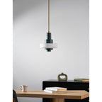 Lampada a Sospensione in Marmo Verde Mercurio