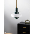 Lampada a Sospensione in Marmo Verde Mercurio