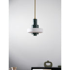 Lampada a Sospensione in Marmo Verde Mercurio