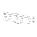 Faretto da Incasso Veril in Legno