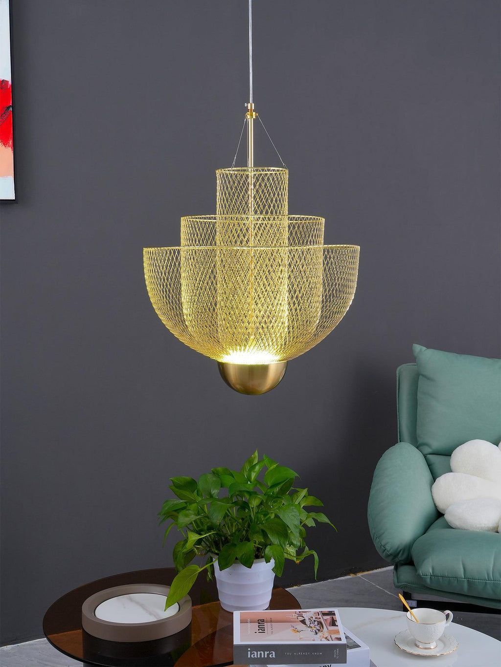 Lampada a sospensione Meshmatics