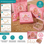 Calendario dell'Avvento delle Principesse – Set per Creare Gioielli e Braccialetti Fai-da-te