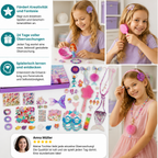 Calendario dell'Avvento Sirena – 24 Giorni con Accessori per Capelli e Sorprese