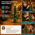 Mini Decorazioni per Albero di Natale Calendario dell'Avvento – 24 Giorni di Sorprese Natalizie