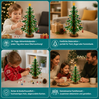 Mini Decorazioni per Albero di Natale Calendario dell'Avvento – 24 Giorni di Sorprese Natalizie