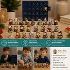 Calendario dell'Avvento Opossum – 24 Giorni di Simpatiche Figure di Opossum