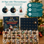 Calendario dell'Avvento Opossum – 24 Giorni di Simpatiche Figure di Opossum