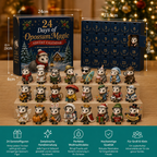 Calendario dell'Avvento Opossum – 24 Giorni di Simpatiche Figure di Opossum