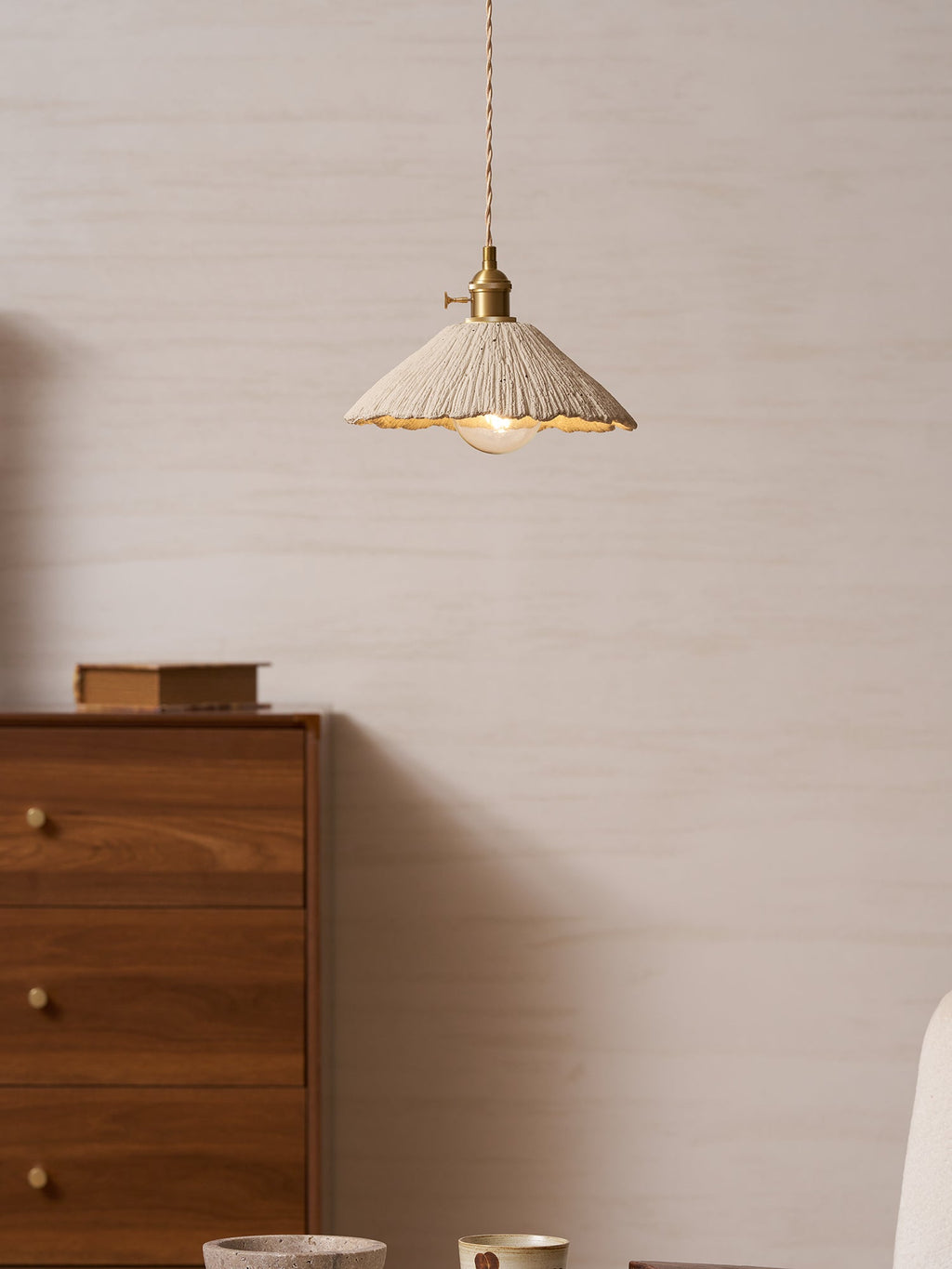 Lampada a Sospensione in Microcemento