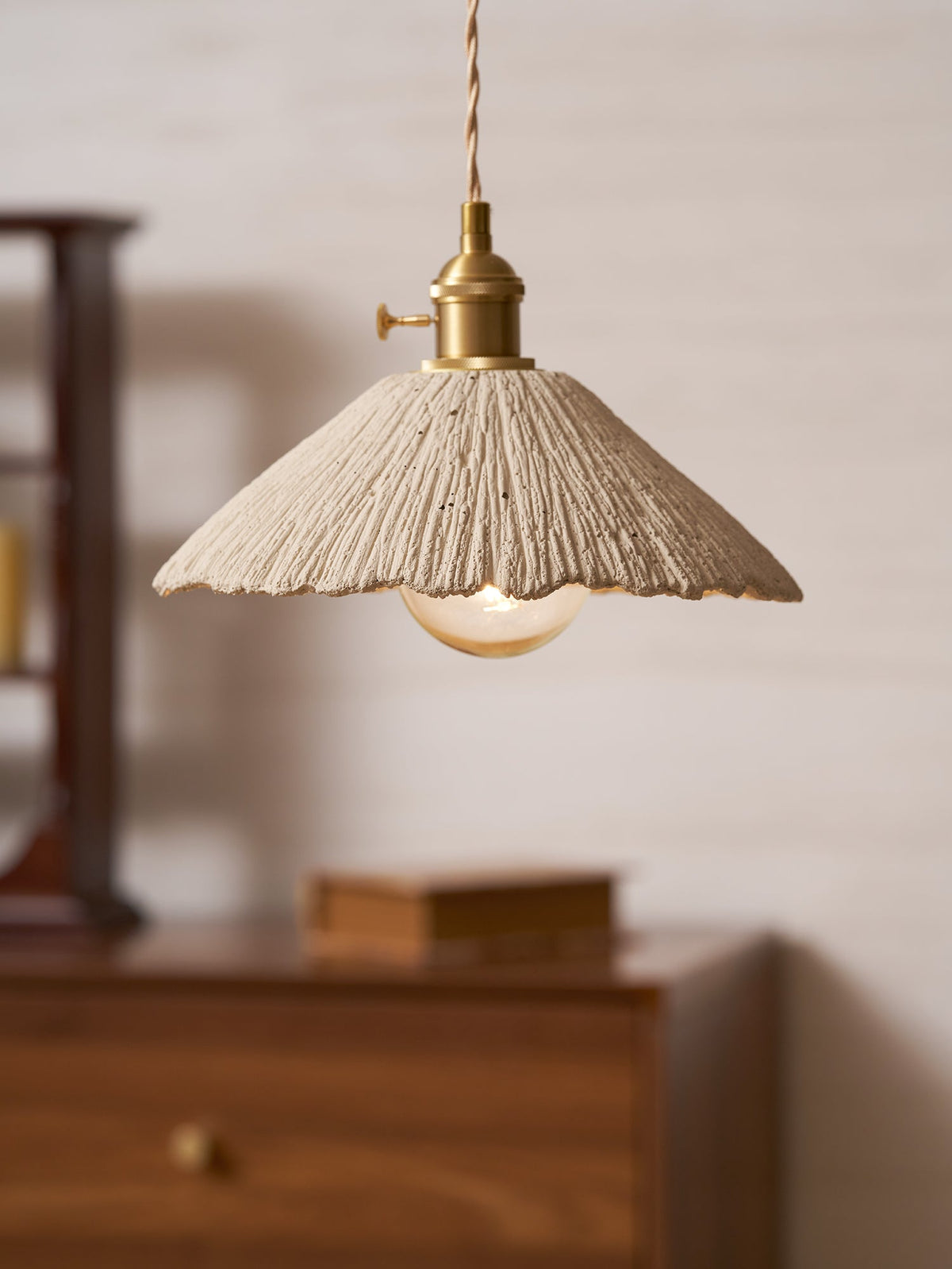 Lampada a Sospensione in Microcemento