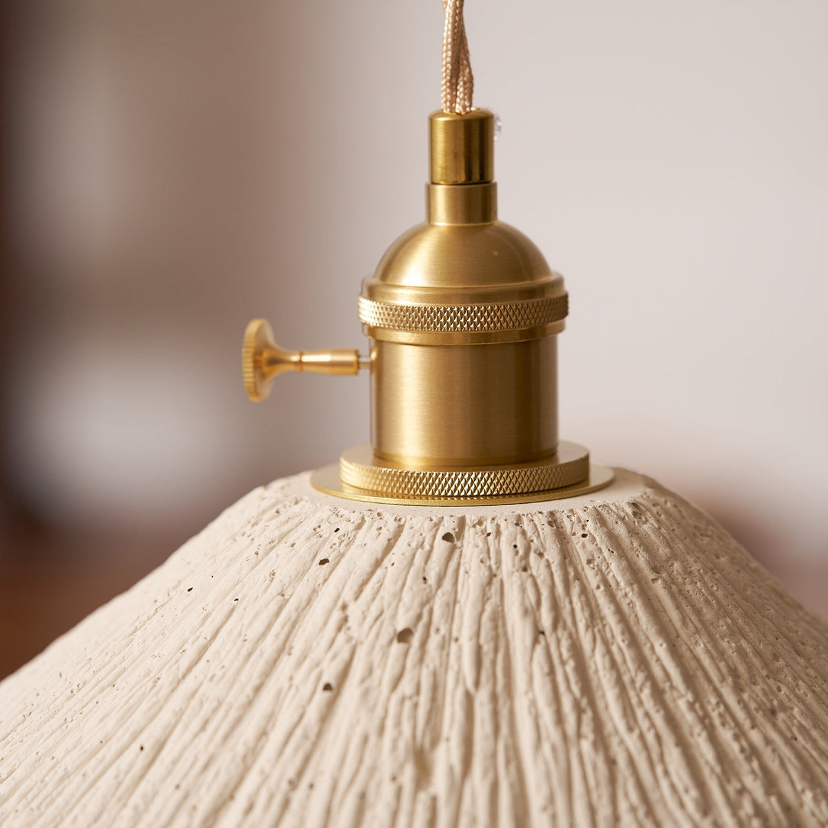 Lampada a Sospensione in Microcemento