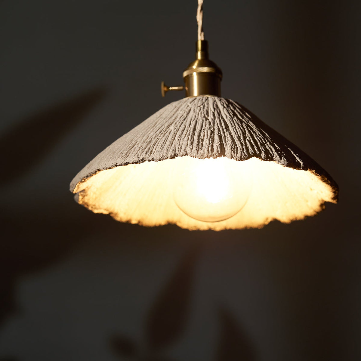 Lampada a Sospensione in Microcemento