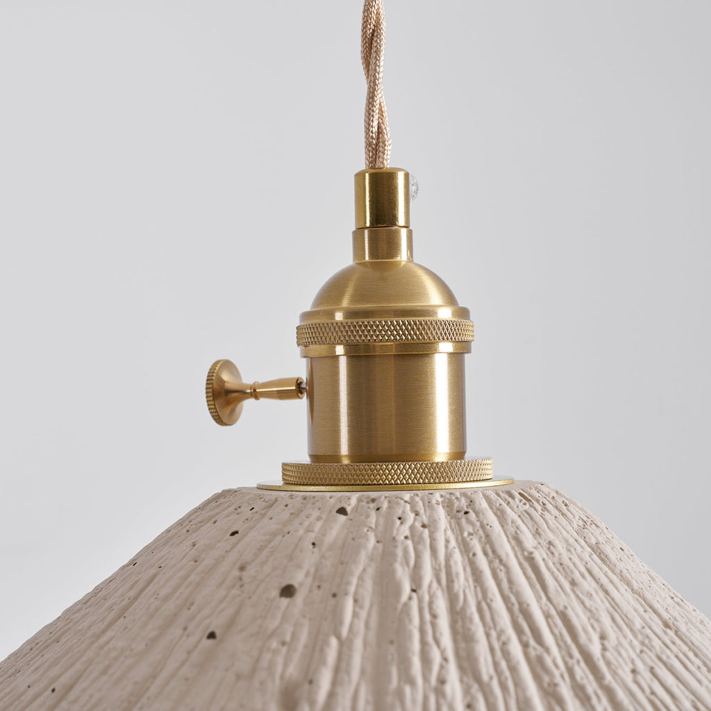 Lampada a Sospensione in Microcemento