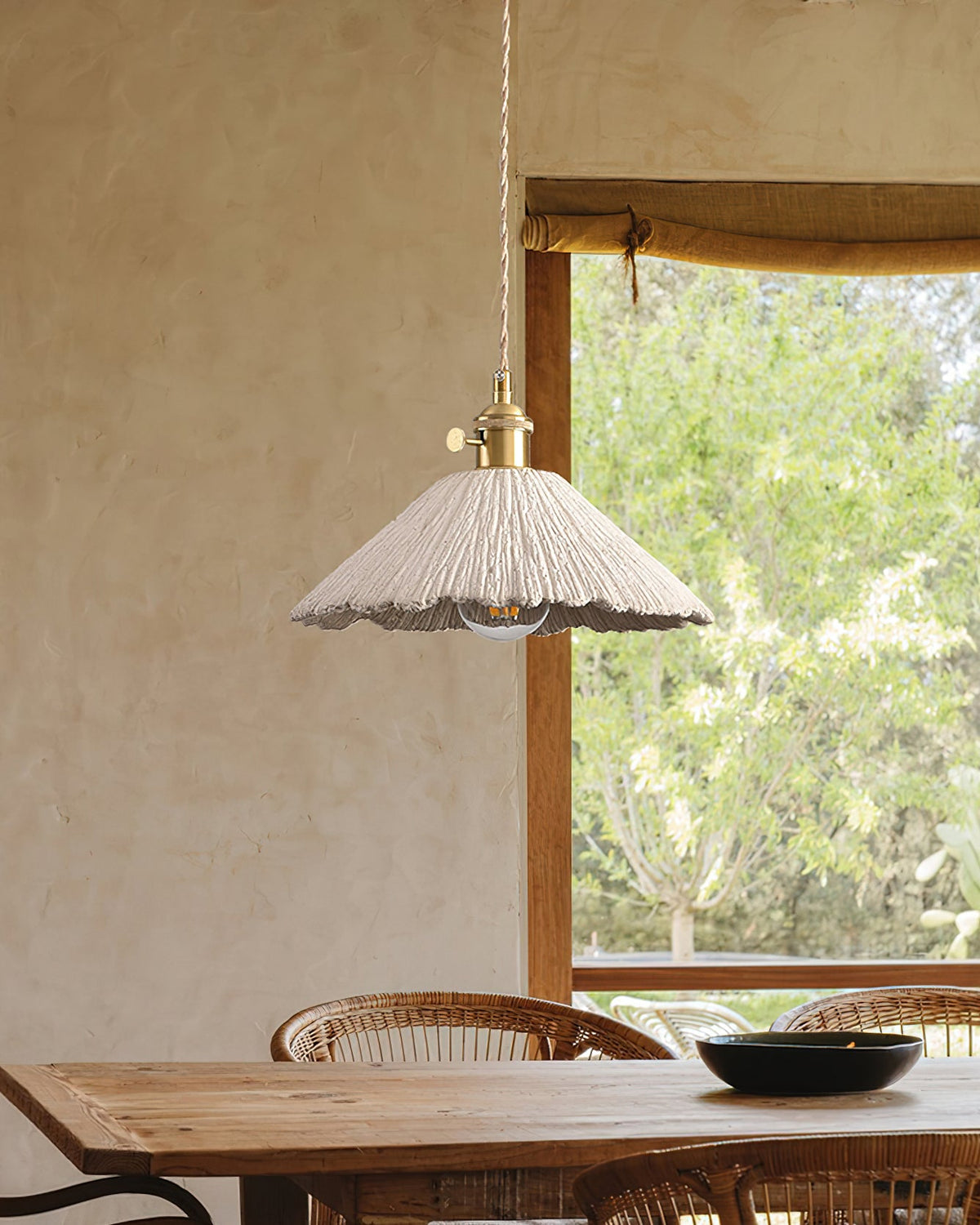 Lampada a Sospensione in Microcemento