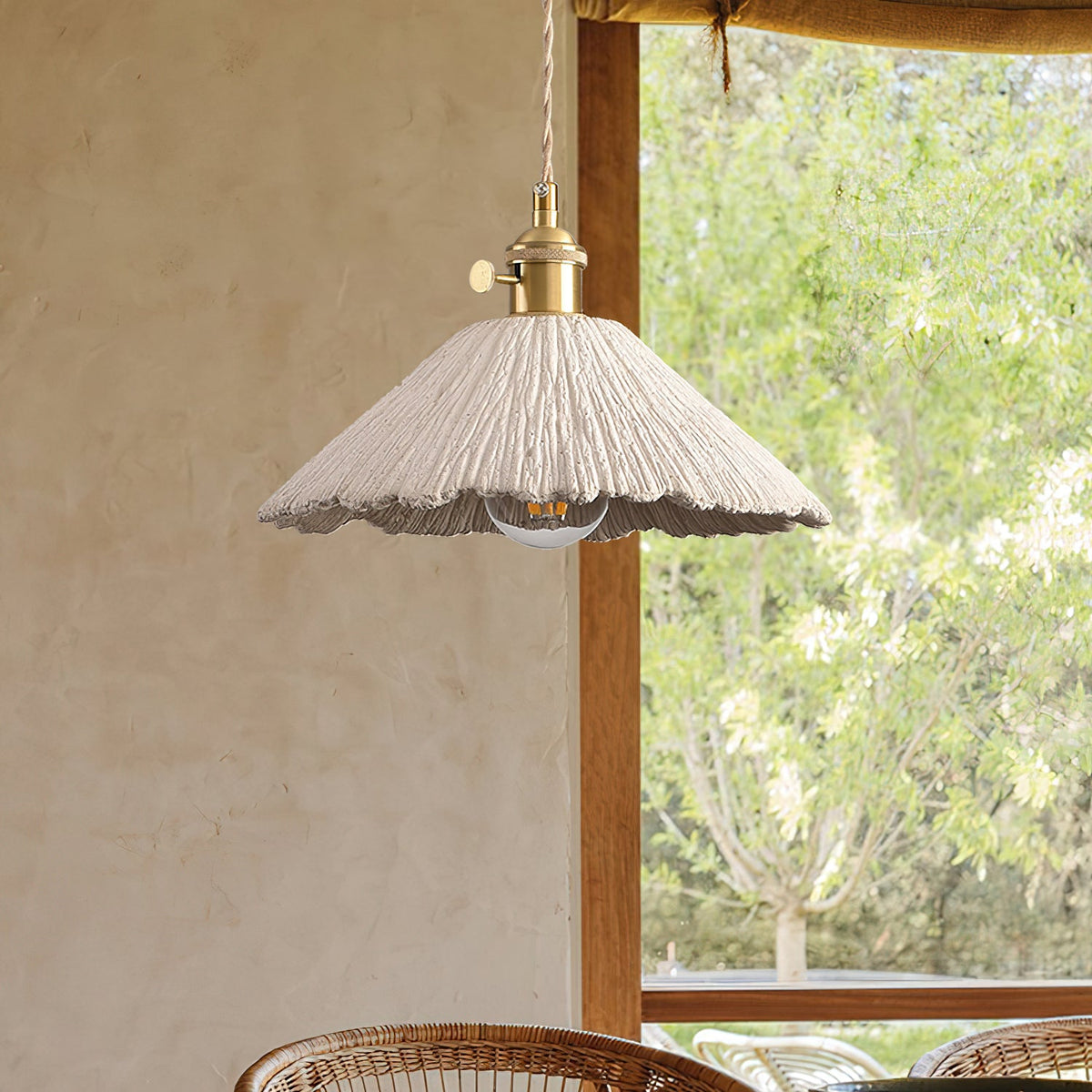 Lampada a Sospensione in Microcemento