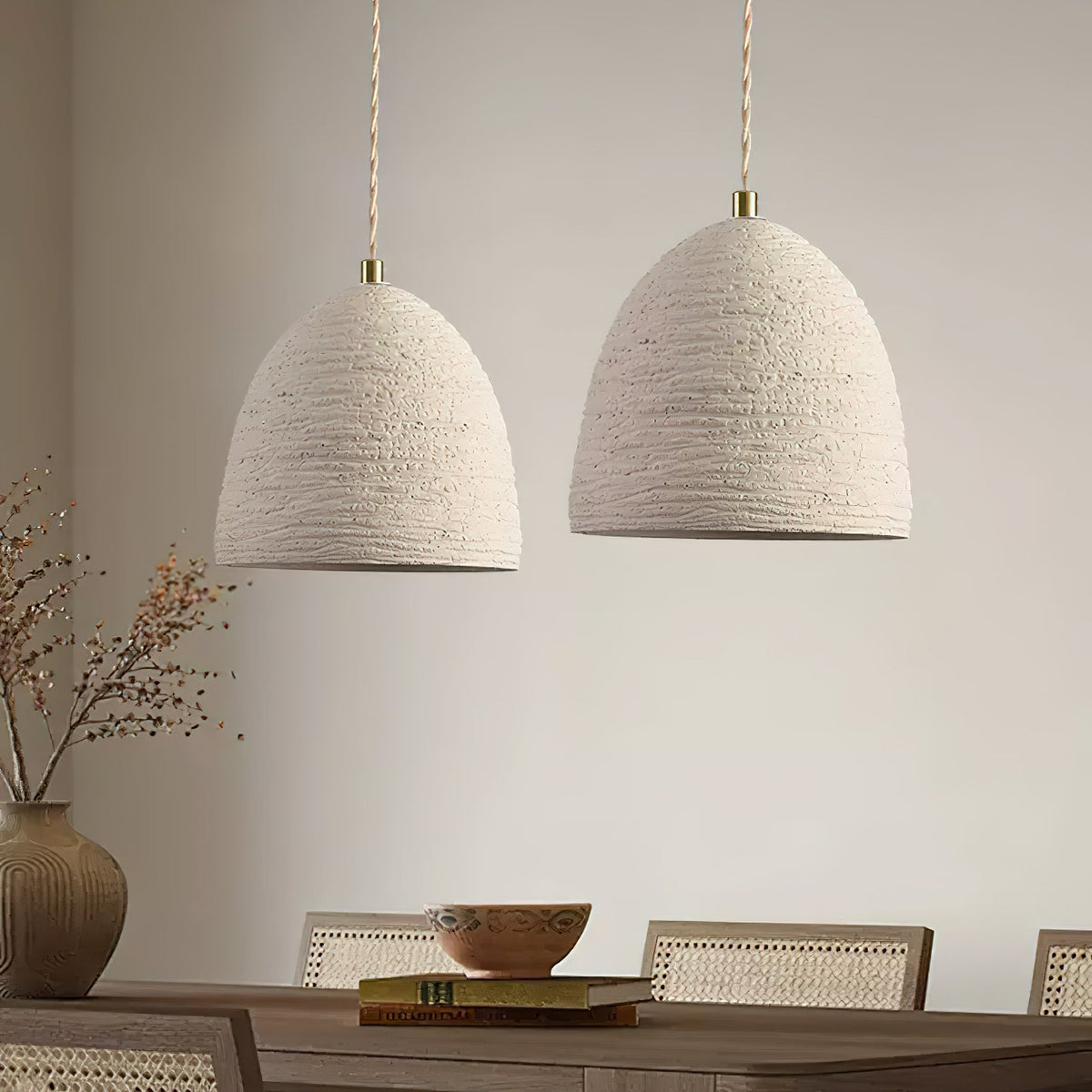 Lampada a Sospensione in Microcemento