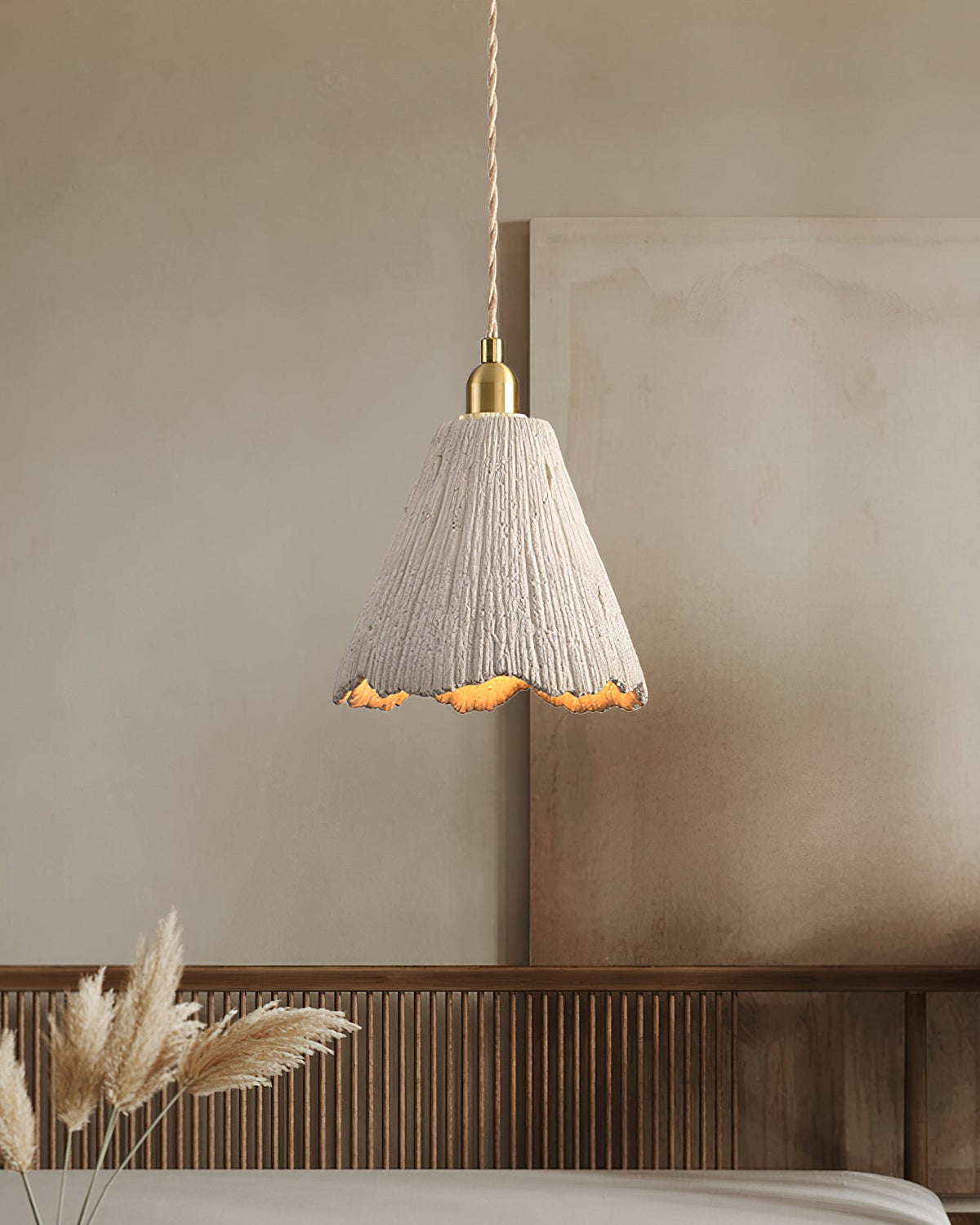Lampada a Sospensione in Microcemento