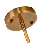 Lampadario Sputnik 10 Luci Mid-Century