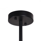 Lampadario a Bolle in Vetro con 15 Luci Stile Mid-Century