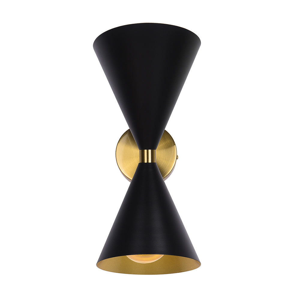 Applique Lunora in Stile Mid-Century Modern