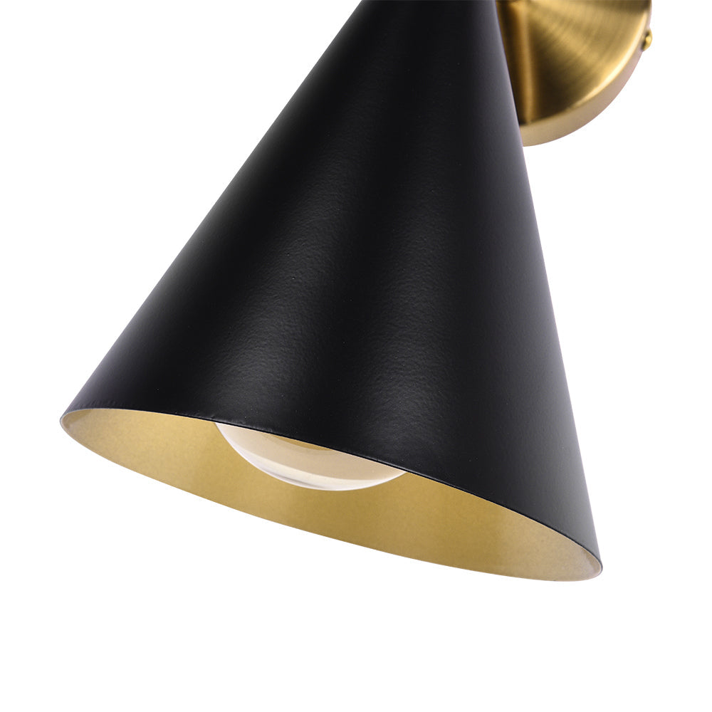 Applique Lunora in Stile Mid-Century Modern