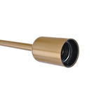 Lampadario Semi Flush Moderno in Ottone Vallin