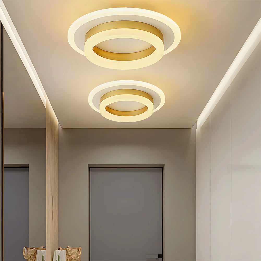 Lampada da soffitto quadrata creativa moderna