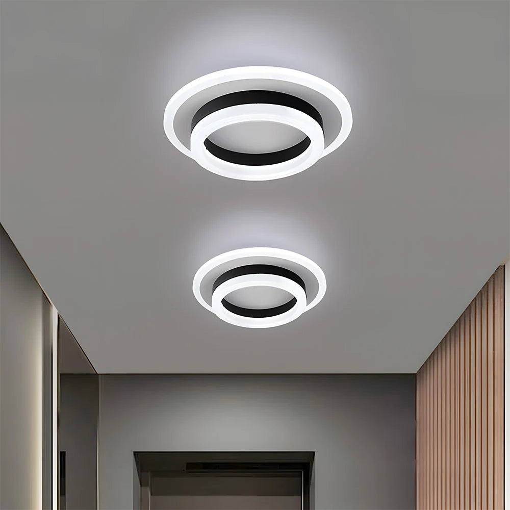 Lampada da soffitto quadrata creativa moderna
