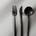 Posate minimaliste in acciaio inossidabile – Eleganza nel design semplice